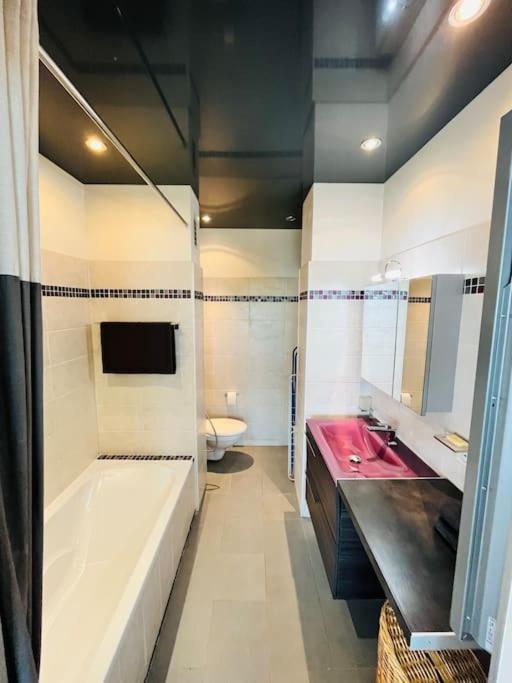 Appartement Vue Mer Cagnes-sur-Mer Eksteriør bilde