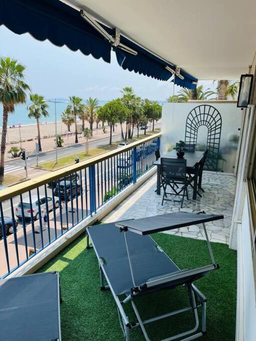 Appartement Vue Mer Cagnes-sur-Mer Eksteriør bilde